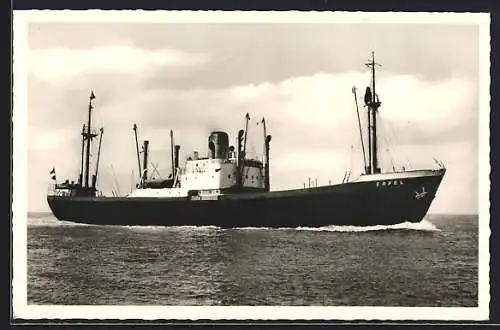 AK Dampfer Erpel in Fahrt