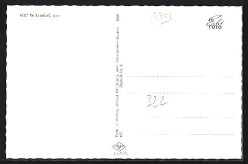 AK Rottendorf, verschiedene Ortsansichten