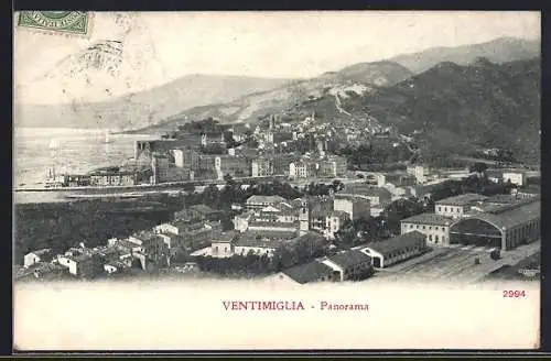 AK Ventimiglia, Ortspanorama