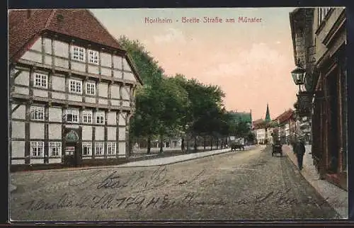 AK Northeim, Breite Strasse am Münster