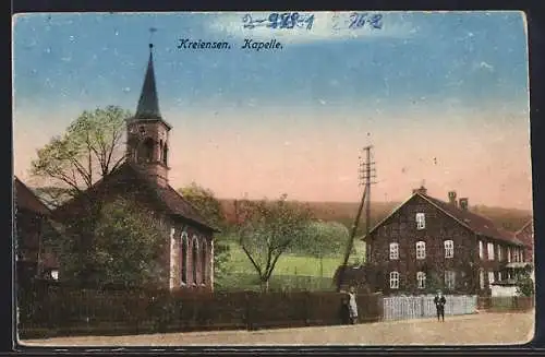 AK Kreiensen, Strassenpartie an der Kapelle
