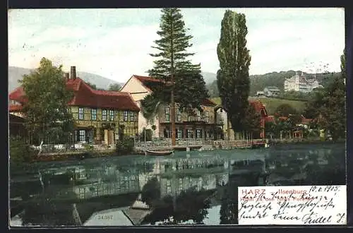AK Ilsenburg / Harz, Hotel zu den roten Forellen