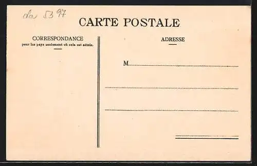 AK Alger, boulevard de la République et le square, Strassenbahn