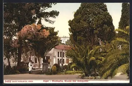 AK Alger-Mustapha, Musee des Antiquites