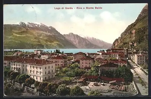 AK Riva /Lago di Garda, Panorama e Monte Baldo