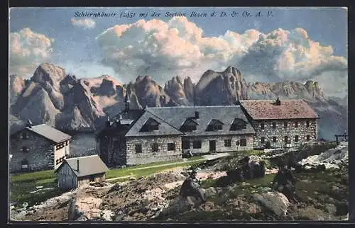 AK Schlernhäuser, Berghütten der Section Bozen d. D. & Oe. A. V.