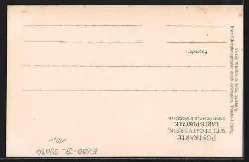 AK Schluderbach, Totalansicht g. Croda Rosa