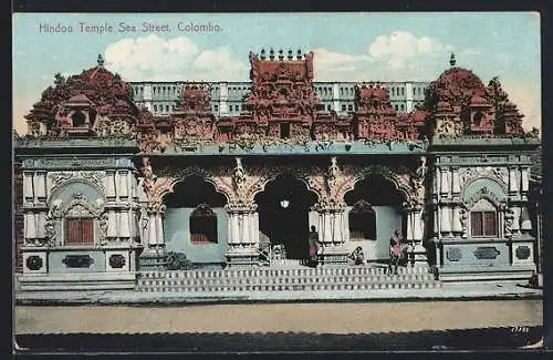 AK Colombo, Hindoo Temple, Sea Street