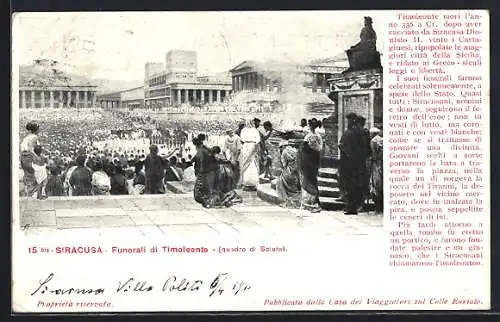 AK Siracusa, Funerali di Timoleonte