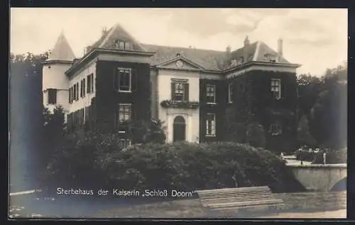 AK Doorn, Sterbehaus der Kaiserin, Schloss Doorn
