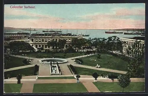 AK Colombo, Blick in den Hafen