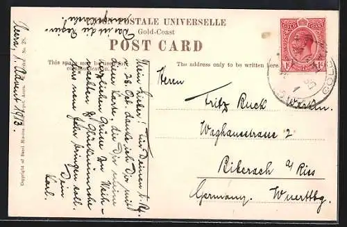 AK Accra /Gold Coast W. A., Tinity Church