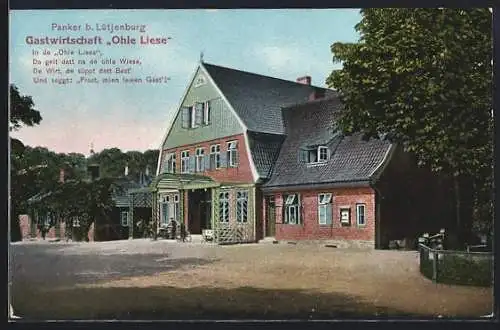 AK Panker bei Lütjenburg, Gasthof ohle Liese