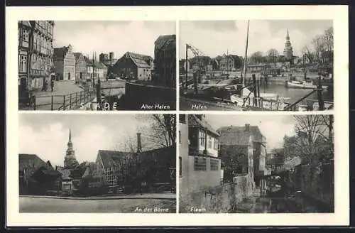 AK Stade, Alter Hafen, An der Börne, Fleeth, Hafen
