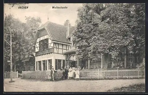 AK Aachen, Gasthaus Waldschenke
