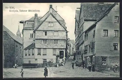 AK Montjoie, Strasse am unteren Mühlenberg