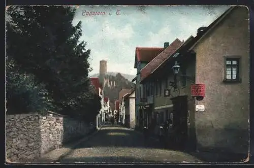 AK Eppstein i. Taunus, Strassenpartie im Ort