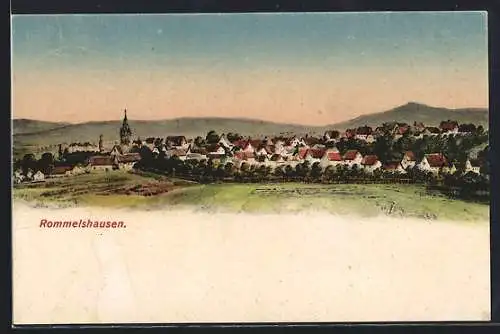 AK Rommelshausen, Ortsansicht