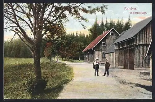 AK Bischofsgrün, Forsthaus Karches i. Fichtelgeb.