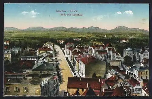 AK Landau / Pfalz, Ortsansicht