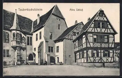 AK Tauberbischofsheim, altes Schloss
