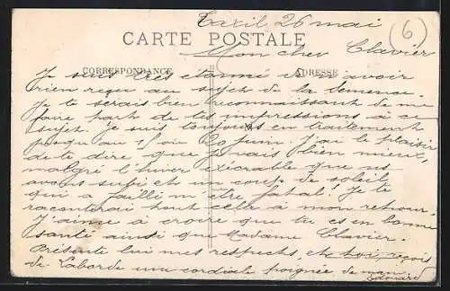 AK Fayence, Boulevard National et vue sur le village