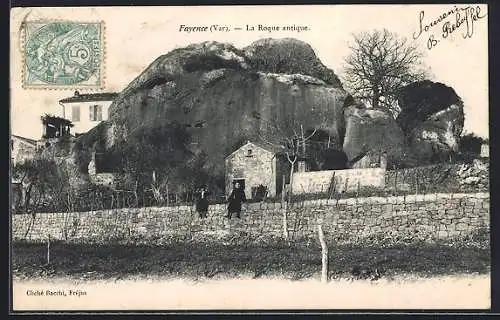 AK Fayence, La Roque antique