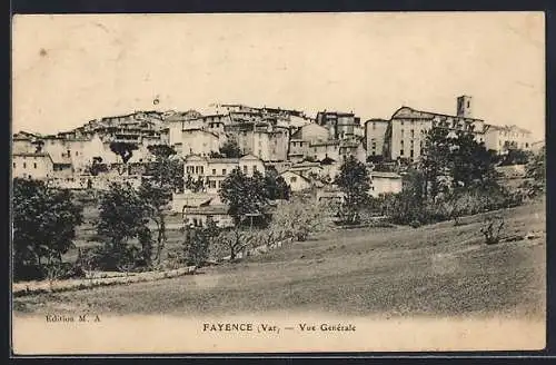 AK Fayence, Vue Générale