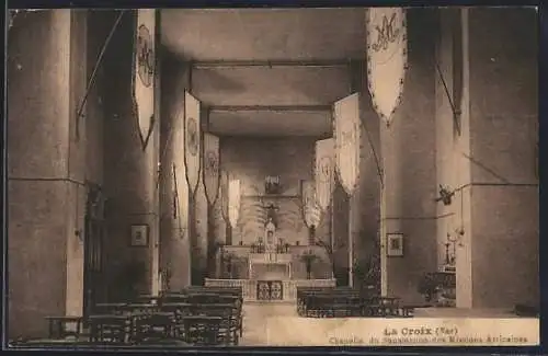 AK La Croix, Chapelle du Sanatorium des Missions Africaines
