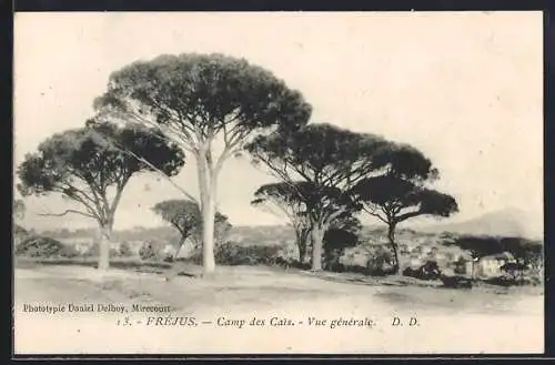 AK Fréjus, Camp des Cais, Vue générale