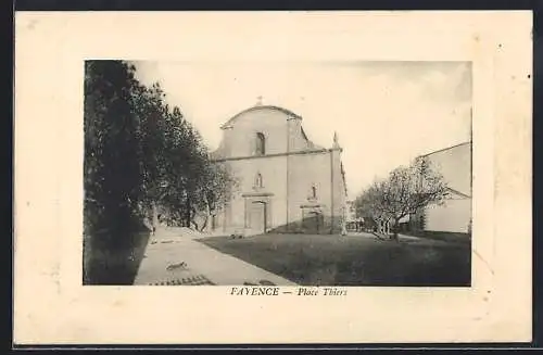 AK Fayence, Place Thiers