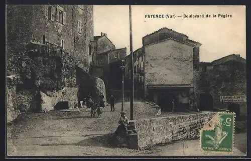 AK Fayence, Boulevard de la Pégère