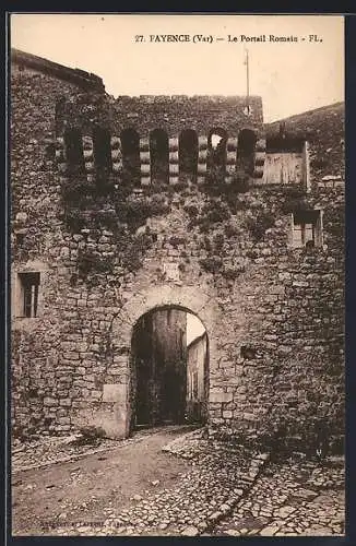 AK Fayence, Le Portail Romain