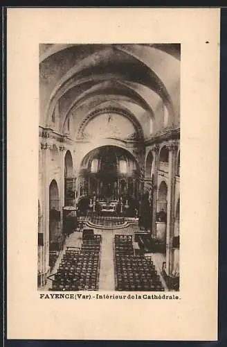 AK Fayence, Intérieur de la Cathédrale
