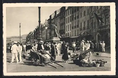 AK Toulon, Sur le quai de Cronstadt