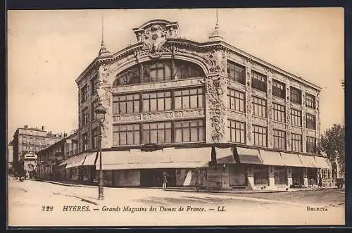 AK Hyères, Grands Magasins des Dames de France