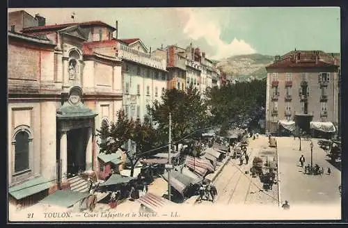 AK Toulon, Cours Lafayette et le marché