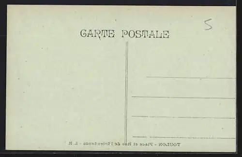 AK Toulon, Place et Rue de l`Intendance