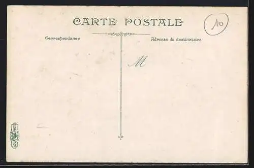 AK Toulon, La Poissonnerie animée avec des marchands et des clients