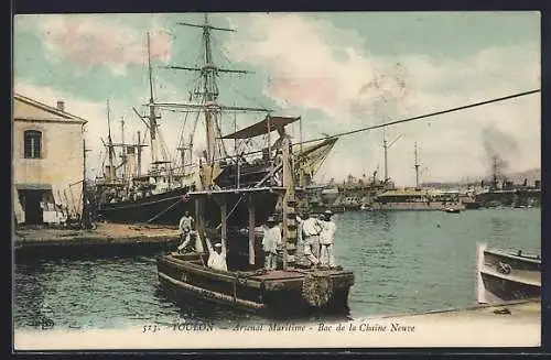 AK Toulon, Arsenal Maritime, Bac de la Chaine Neuve