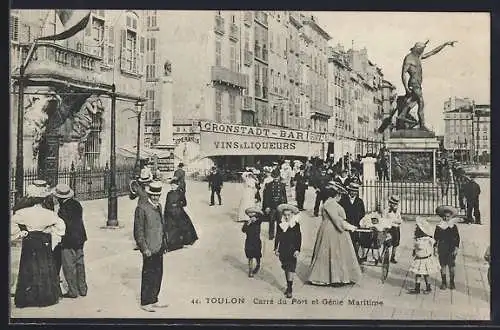 AK Toulon, Carré du Port et Génie Maritime
