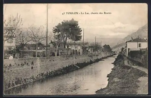 AK Toulon, Le Las, chemin des Routes