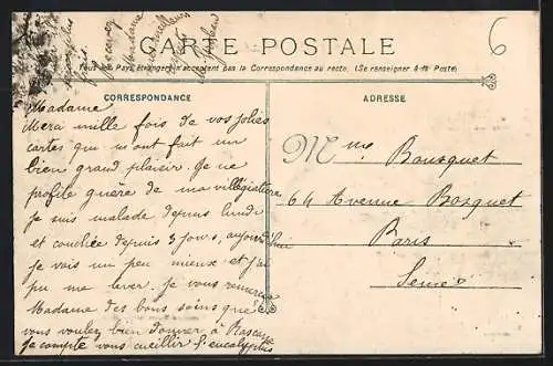 AK Toulon, Avenue Colbert animée avec palmiers et passants