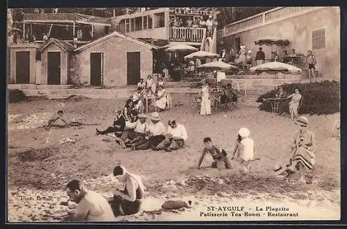 AK St-Aygulf, La Plagette avec Pâtisserie, Tea Room et Restaurant animés