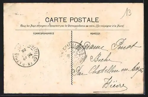 AK La Seyne-sur-Mer, Forges et Chantiers, Construction d`un Navire de Guerre