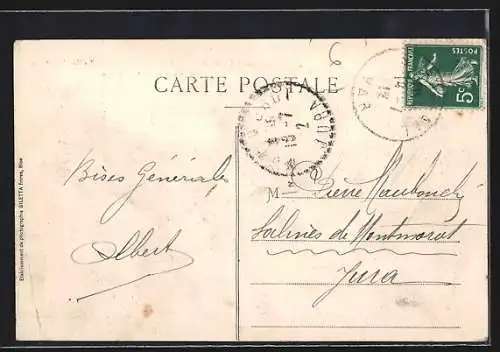 AK St-Raphaël, Avenue Félix-Martin, Sortie de la Messe