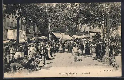 AK Draguignan, Le Marché