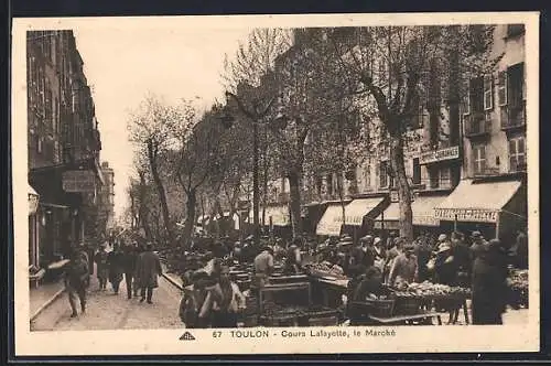 AK Toulon, Cours Lafayette, le Marché