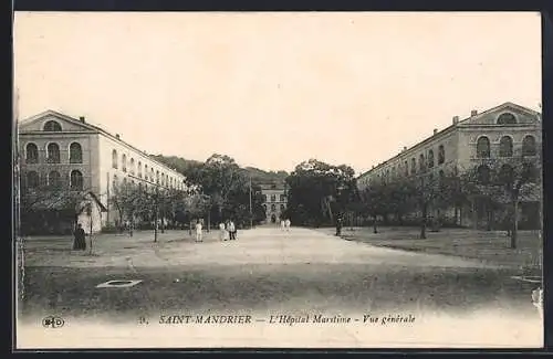 AK Saint-Mandrier, L`Hôpital Maritime, Vue générale