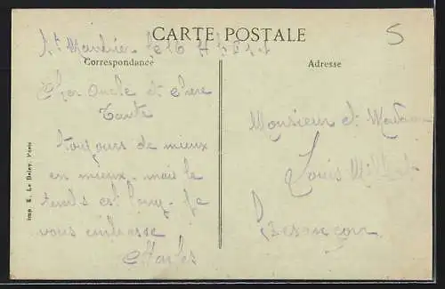 AK Saint-Mandrier, L`Hôpital Maritime, Vue générale